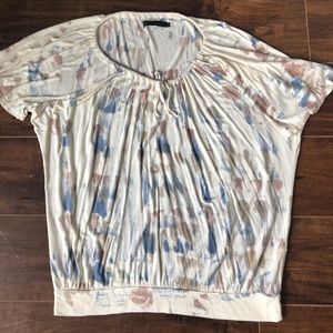 Multi colored slouch shirt